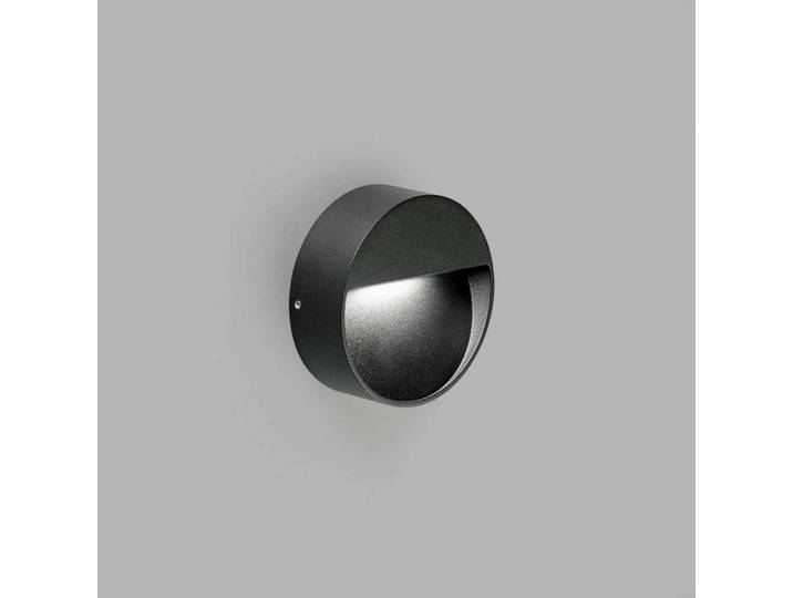 Serious 1 Applique Murale IP54 2700K Black - LIGHT-POINT - Terrasse - Aluminium
