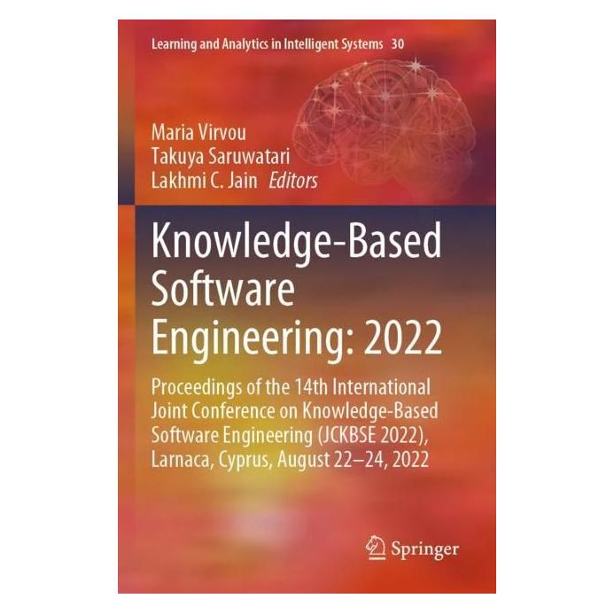 Springer Knowledge-Based Software Engineering: 2022 (Englisch, Softcover, Lakhmi C. Jain, Maria Virvou, Takuya Saruwatari) (57008033)