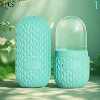Uplifted Finds Silicone Facial Ice Roller Mold For Cold Therapy & De Puffing light Blue 1