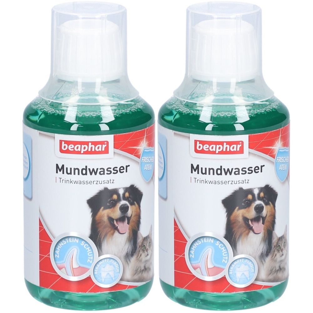 Beaphar Mundwasser f.Hunde/Katzen 2x 2x0,25 l