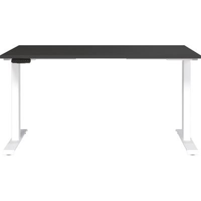 Schreibtisch GERMANIA "Jet", grau (graphit, weiß, weiß, graphit), B:140cm H:72cm T:80cm, Tische, Schreibtisch, moderne Farbvariationen, Breite 120/140/160/180 cm, Made in Germany