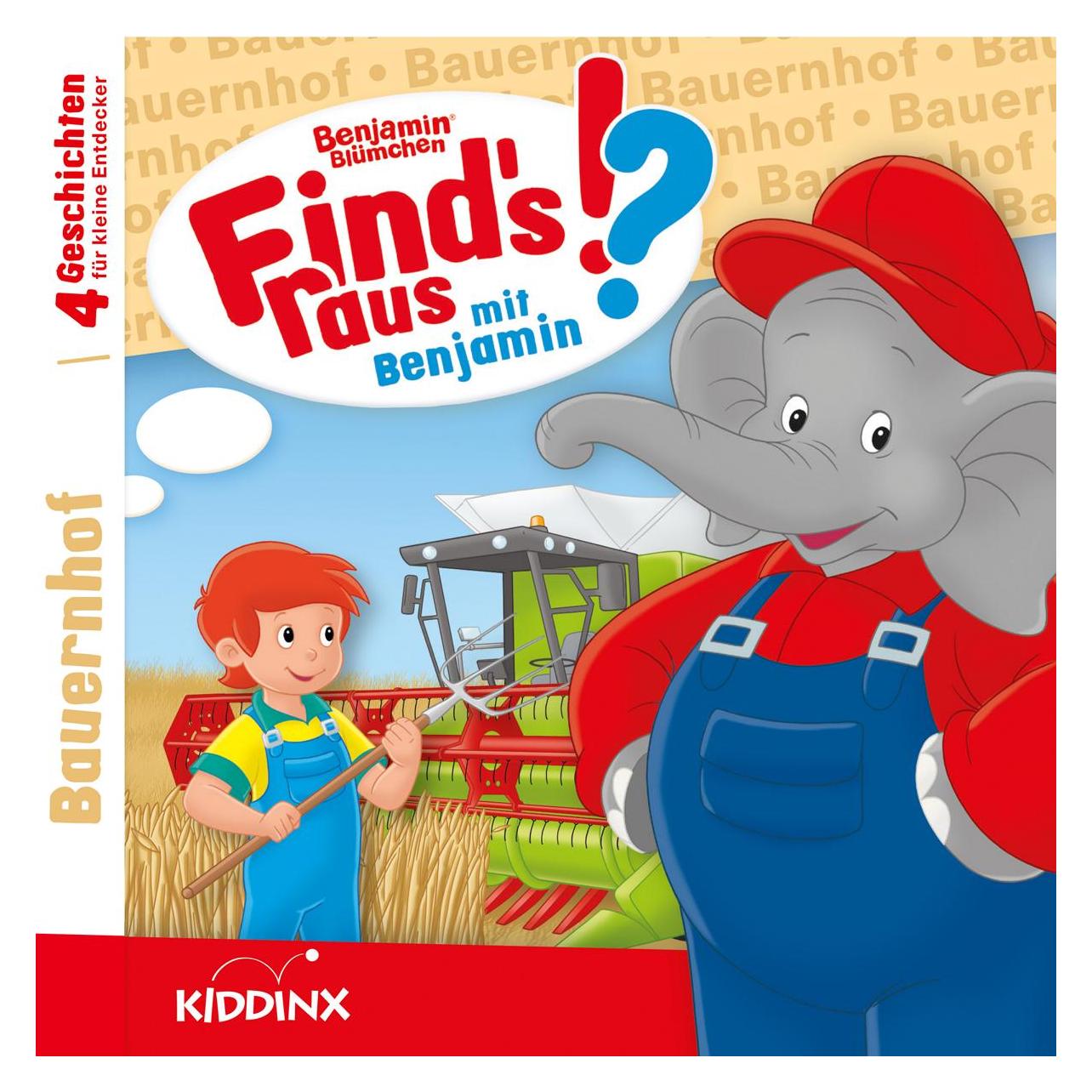 Kiddinx Benjamin Blümchen Finds raus Bauernhof (424211)