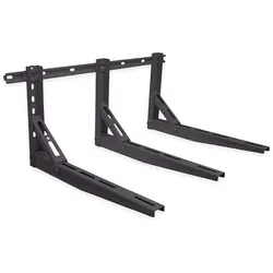 Wandkonsole / Wandhalterung Drei-Arm Halterungen 1000 mm - 200 kg Anthrazitgrau