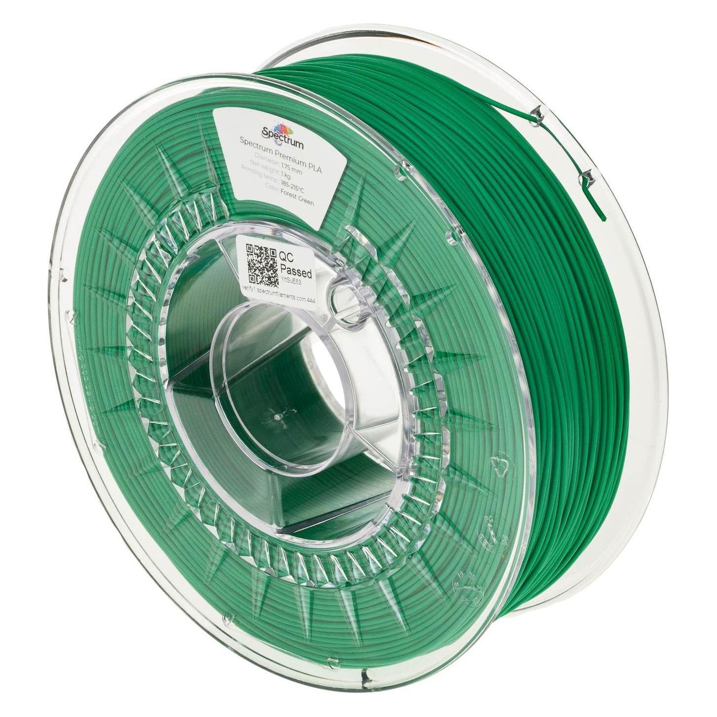Spectrum Filament (PLA, 1000 g, 1.75 mm) (PLA.SP.Prem.forestgreen.175)
