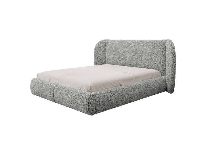 Mirjan24 Polsterbett Jamika, Hellgrau, Rechteckig, 180x200 cm, Schlafzimmer, Betten, Polsterbetten