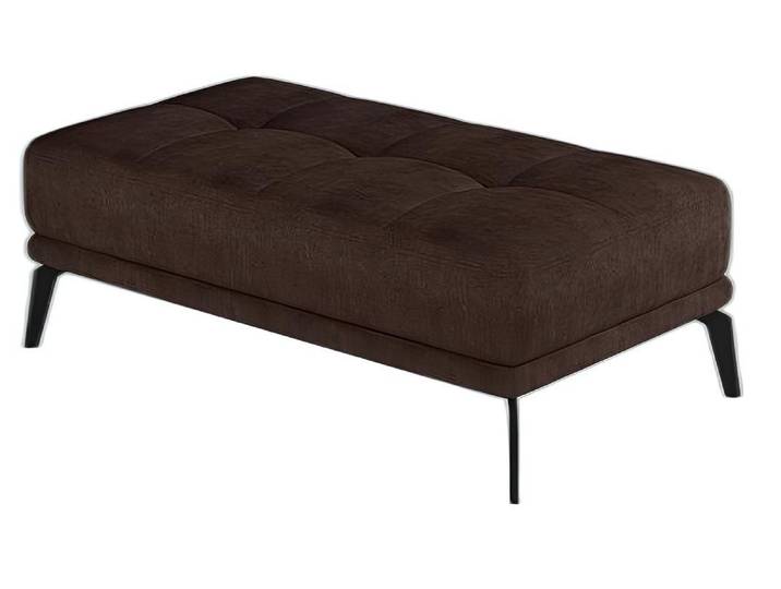 Xlmoebel Hocker Lounge Hocker aus Leder und Stoff in eleganter Optik (Hocker, Hocker), Hergestellt in Europa