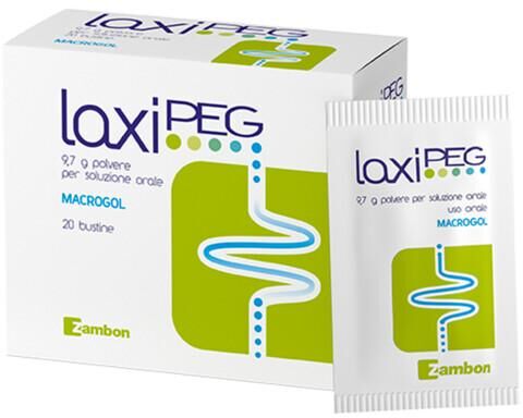 Levoreact Laxipeg Polvere 9,7 gr Macrogol Stitichezza 20 Bustine