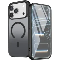 Avizar MagSafe Schutzset für iPhone 17 Pro (Apple iPhone 17 Pro), Smartphone Hülle, Schwarz