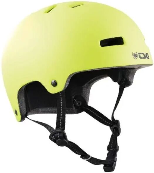 Skate Helmet TSG Nipper Mini Satin (Mini - Acid Yellow)  - Yellow - Size: Mini