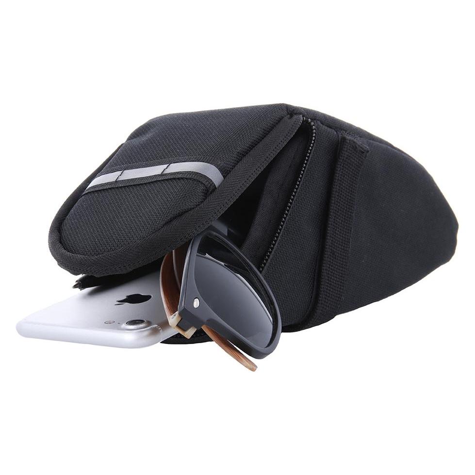 Forever Fahrradsatteltasche SB-100 Outdoor schwarz (1.20 l, Satteltasche) (BIKE00002)