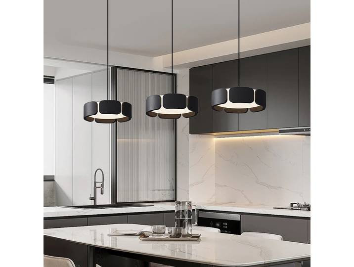 LED plafond moderne Lustre pour salon allée plafonniers avec Design élégant décoration de la maison Lustre éclairage