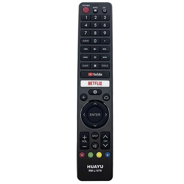 Delta Afstandsbediening voor Sharp TV, model RM-L1678, universeel