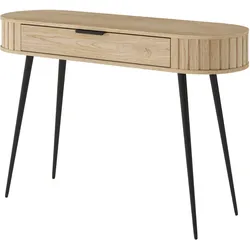 KONSOLENTISCH CARA 120/80,2/40,2 cm mit Schubladen, Eichefarben