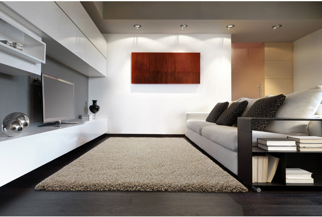Brayden Studio Mclamb Area Rug Linen 120 x 170cm