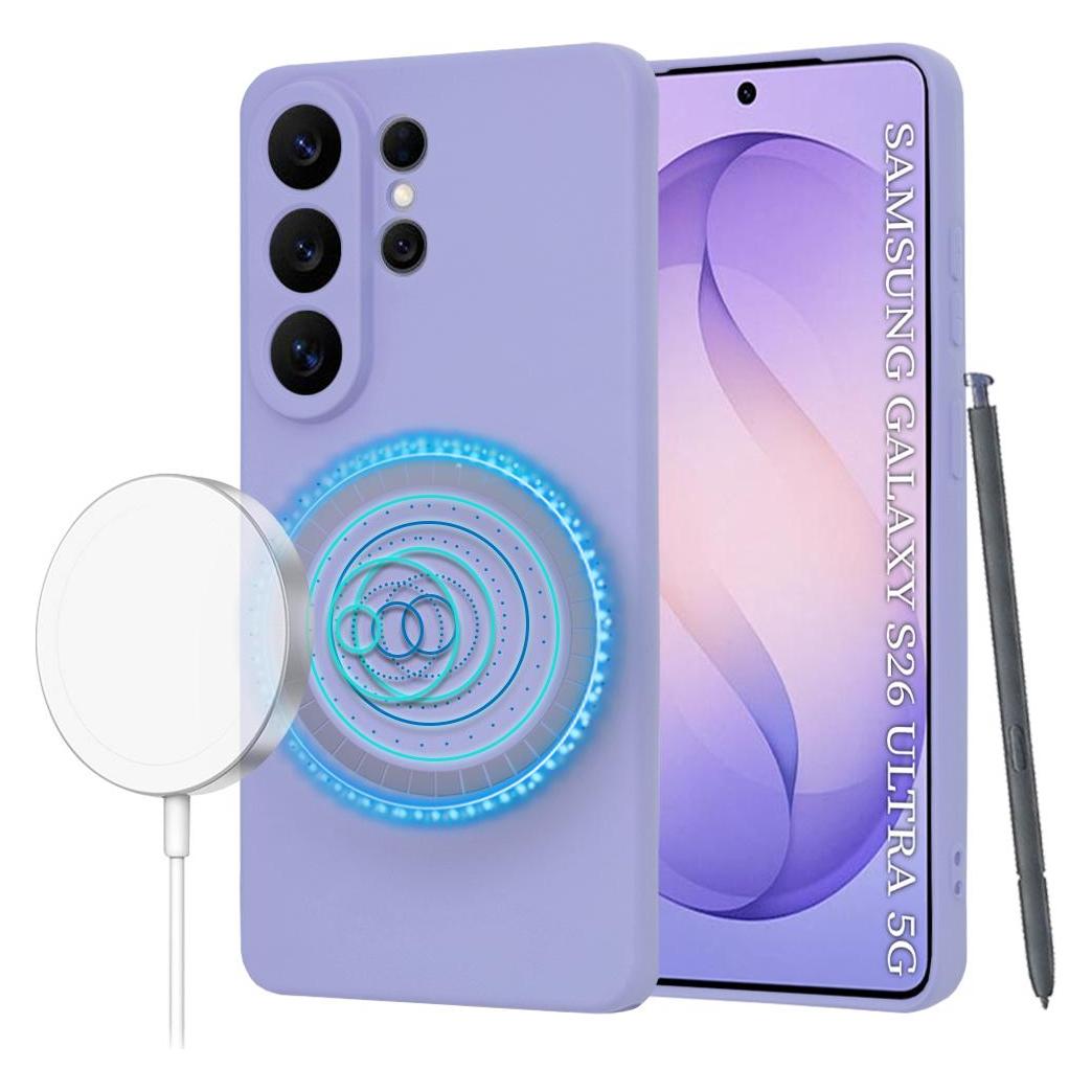 Techsuit - SoftFlex MagSafe - Samsung Galaxy S26 Ultra - Light Purple (Samsung Galaxy S26 Ultra) (62883162)