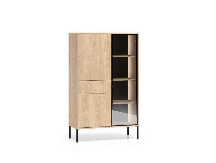 Vitrine – BARNEE 01 – Sonoma Eiche