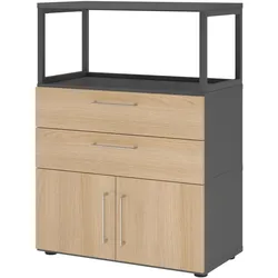 Bümö, Aktenschrank, flexi Aktenschrank Regal (80 x 41.70 x 110 cm)