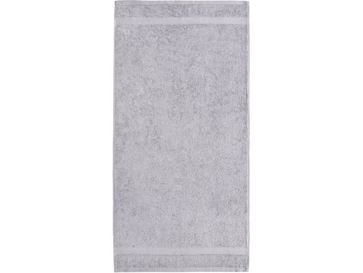 Strandtuch DYCKHOFF Planet , silber, B:70cm L:200cm, Walkfrottier, Obermaterial: 100% Baumwolle, Handtücher, Strandtuch