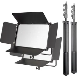 Walimex pro 2x LED Niova 150-F Pro Flächenleuchte Set