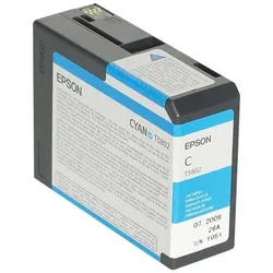 Epson Original T5802 Druckerpatrone cyan 80ml (C13T580200)
