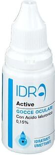 Eurospital Gocce Oculari Sterilens Idra Active 10 Ml Con Acido Ialuronico 0,15%