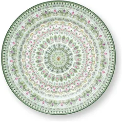 PIP Studio Lily&Lotus Moon Delight Light Green Platzteller 32cm, Teller, Grün