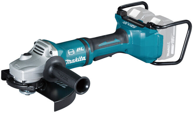 Meuleuse d'angle sans fil Makita 2 x 18 V dans la valise de transport DGA900ZKX2 (DGA900ZKX2)
