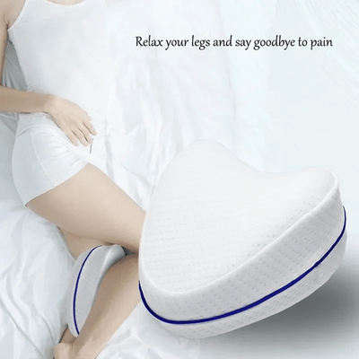 Inspire Essentials Memory Foam Leg Pillow For Sciatica Relief And Lower Back Pain Support Memory Foam Leg Pillow For Sciatica Relief And Lower Back Pain Support