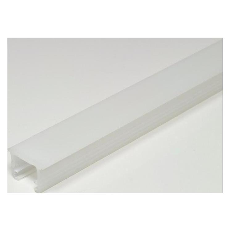 L&S LED Nutprofil Nutprofil Nutmass 14x10 mm Einbau Kunststoff Opal (1706833)