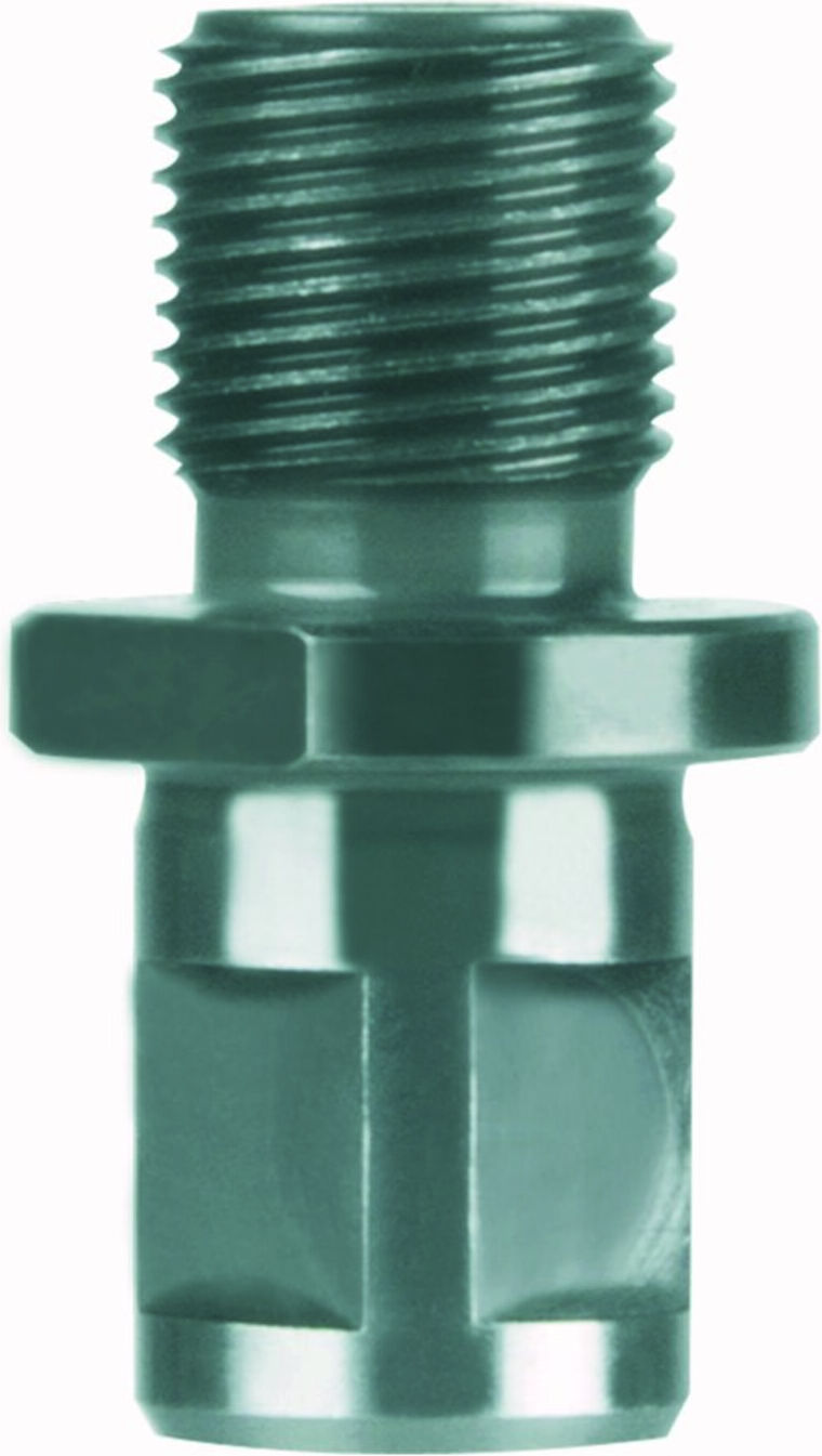 RUKO Adapter Weldon mit Gewindeschaft M18x1,5 zum Anschluss von Kernbohrern an andere Antriebsmaschine, 108108)