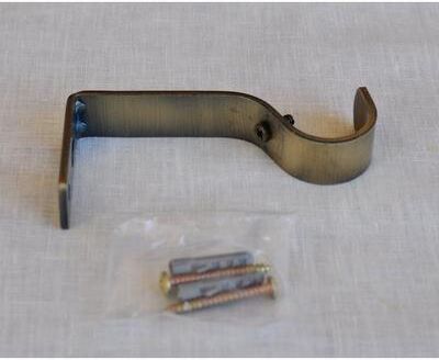 Urbanest "et of 2 Non-Adjustable Bracket for 3/4"" and 5/8"" Curtain Drapery Rod"