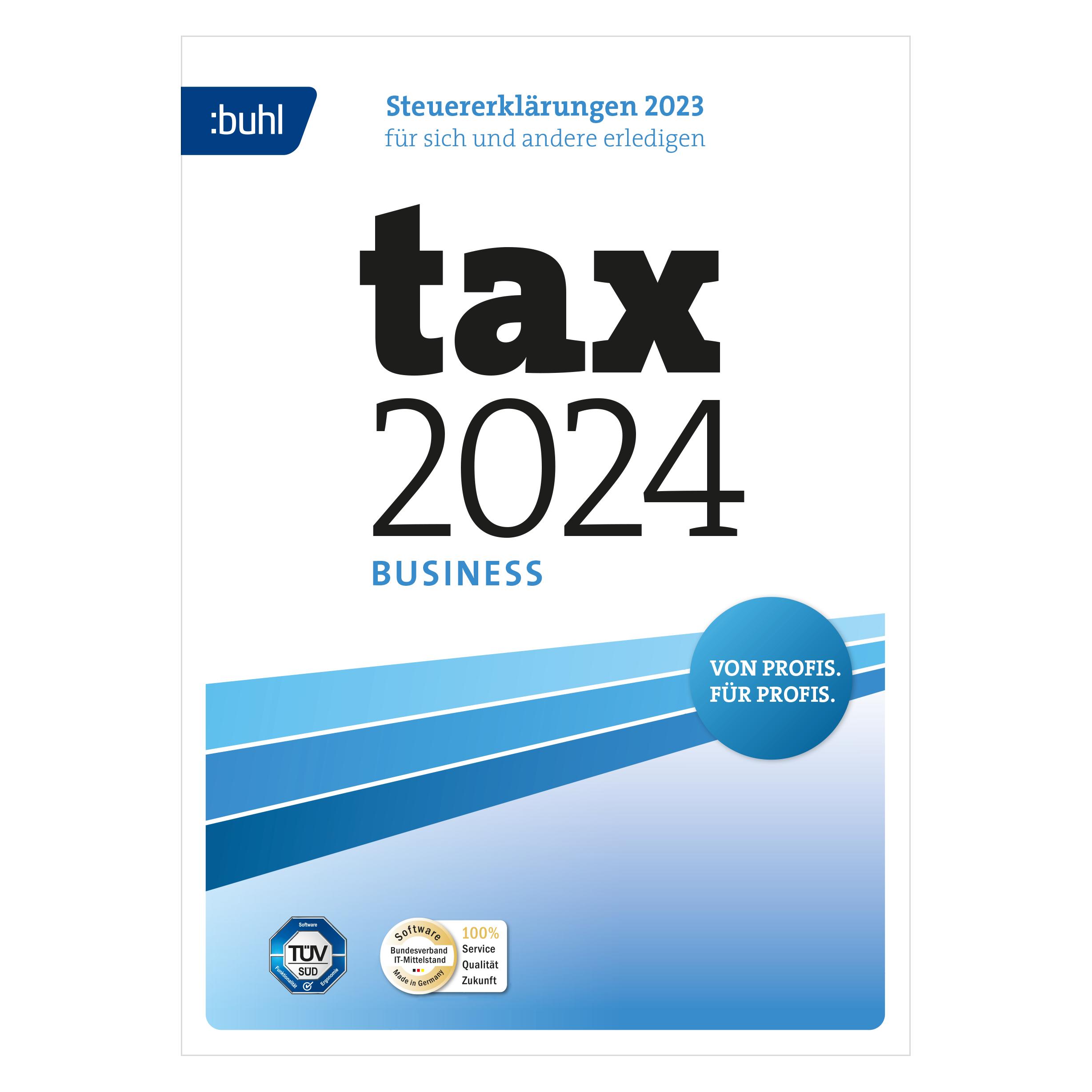 Buhl Data Service Buhl Data tax 2024 Business (Download) (1 User, 5 Geräte/User, unbegrenzt) (DL42945-24)