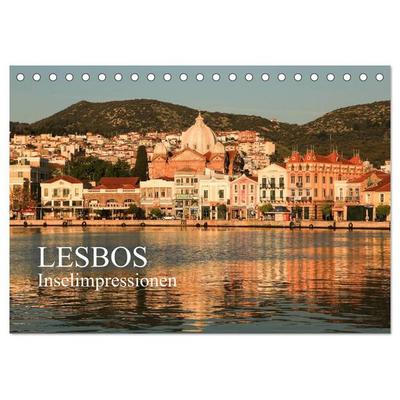 Lesbos - Inselimpressionen (Tischkalender 2027 DIN A5 quer), CALVENDO Monatskalender