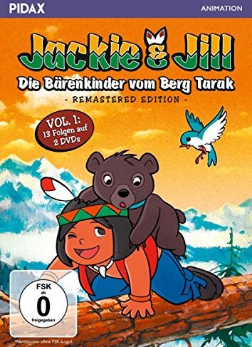 Masao Kuroda - Jackie & Jill - Die Bärenkinder vom Berg Tarak, Vol. 1 - Remastered Edition / Die ersten 13 Folgen der preisgekrönten Anime-Serie (Pidax Animation) [2 DVDs] - Preis vom 05.10.2026 03:47:11 h