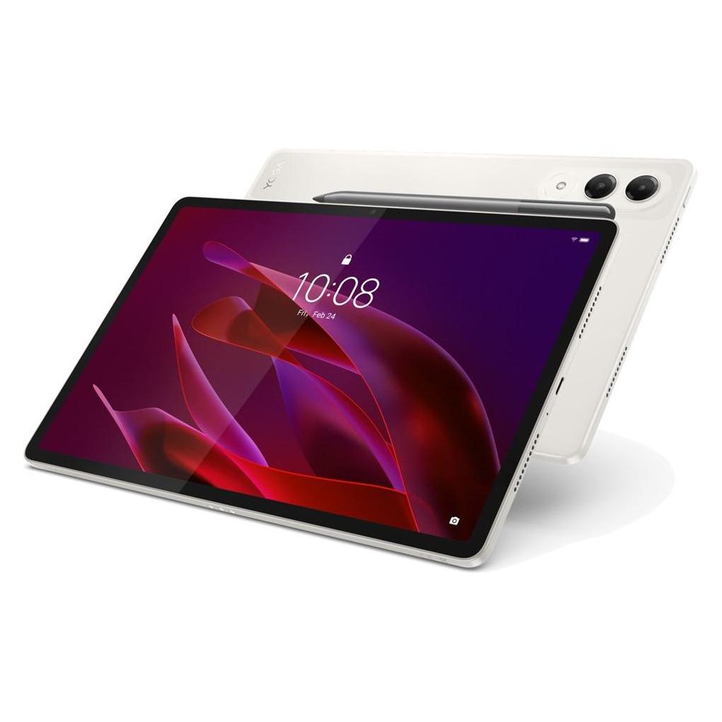 Lenovo Yoga Tab 11.1 8/256GB WiFi Seashell + GaN Nano 65W Adapter 40AWGN65EU (nur WLAN, 11.10", 256 GB, Seashell) (ZAG60132PL+40AWGN65EU)