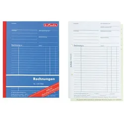 Herlitz Formularbuch »Rechnung« gelb, 14.8x21 cm