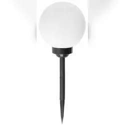 PROREGAL Mega Deal 20x Solarlampe STOCKHOLM mit automatischer Einschaltfunktion, Ø 20cm, 4 LEDs, Gartenlampe Rattanlampe LED Lampe Solarlampe