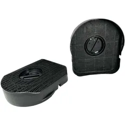 Air2Go Aktivkohlefilter als Ersatz für AEG Typ 200 / E3CFE200 (2 Stück), Dunstfilter
