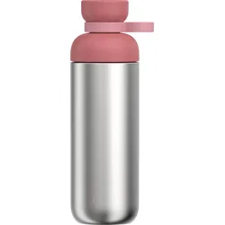 Mepal Vita Edelstahl Trinkflasche aus recyceltem Edelstahl und auslaufsicher 700 ml vivid mauve