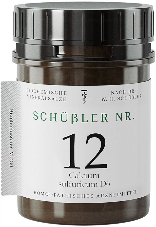 Schüssler Nummer 12 Calcium sulfuricum D6 Tabletten