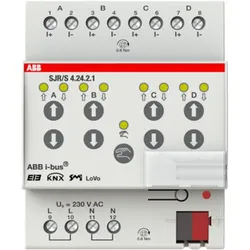 ABB SJR/S 4.24.2.1 SMI Jalousieaktor 4-fach, manuelle Bedienung, LoVo