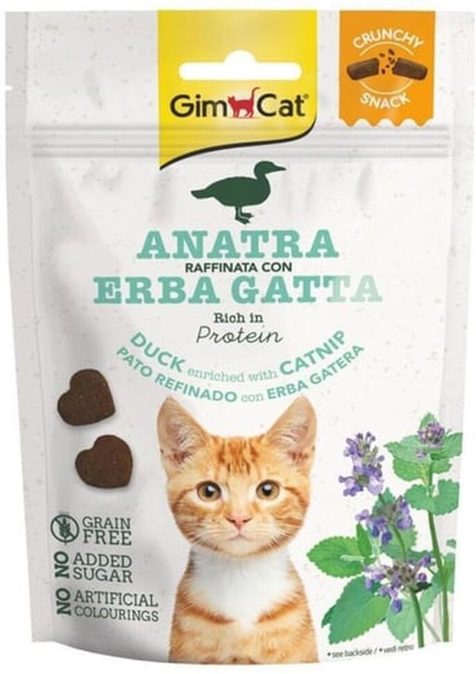 Gimcat Snack Cat Crunchy Anatra Catnip 50G