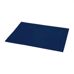 Badematte Supreme Hoch-Tief Rahmenborte einfach, navy, 50 x 70  cm - LTITEX