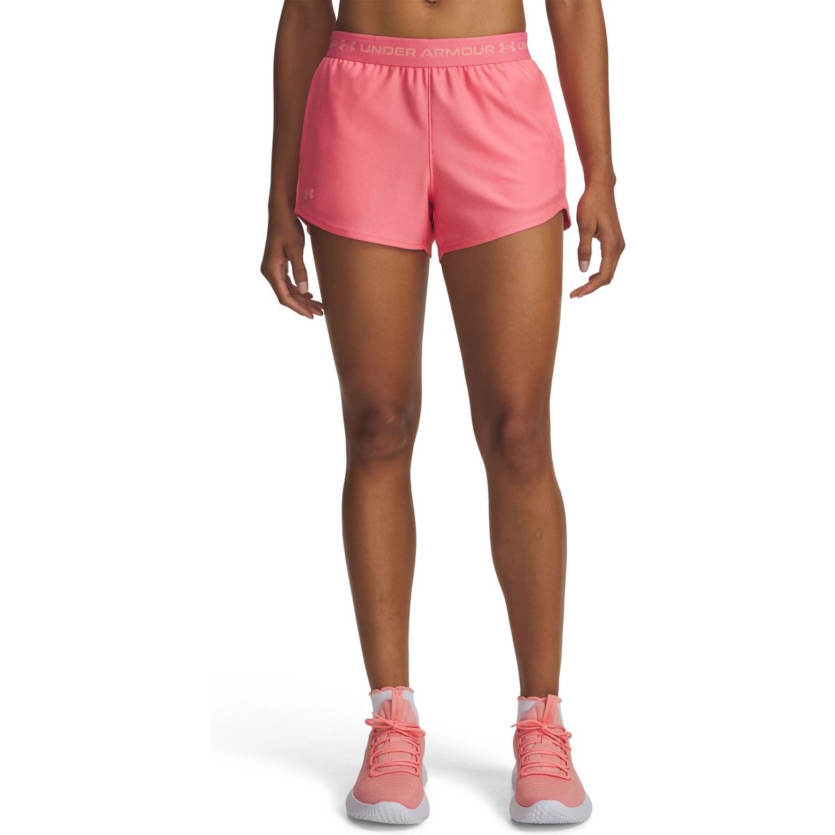 Under Armour Tech Play Up Shorts pink posh pink (600) M 1389882-600-MD