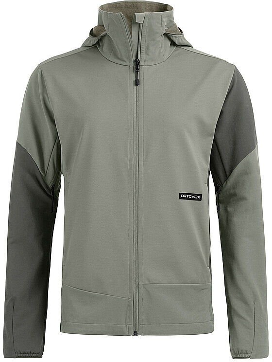 ORTOVOX Damen Touren Softshelljacke Ortler Plus Windstopper Hoodie grau   XS W