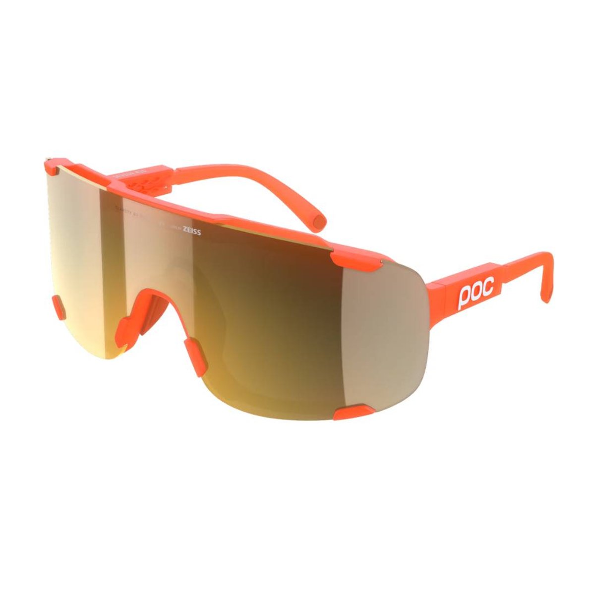 Óculos POC Devour Mid Laranja Dourado Unisex
