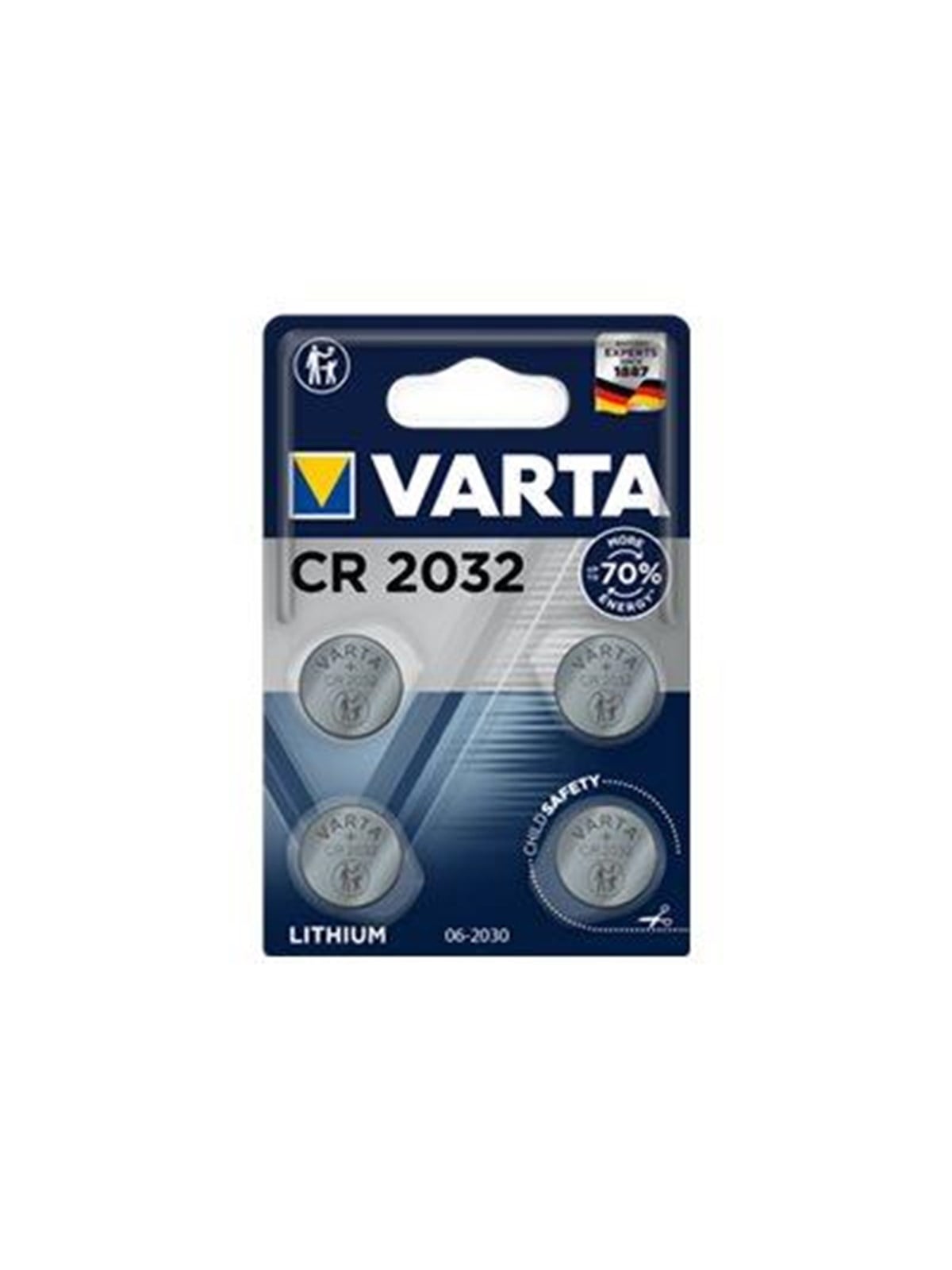 VARTA Electronics battery - 4 x CR2032 - Li