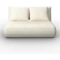 Schlafsofa Macy Weiß Bouclé