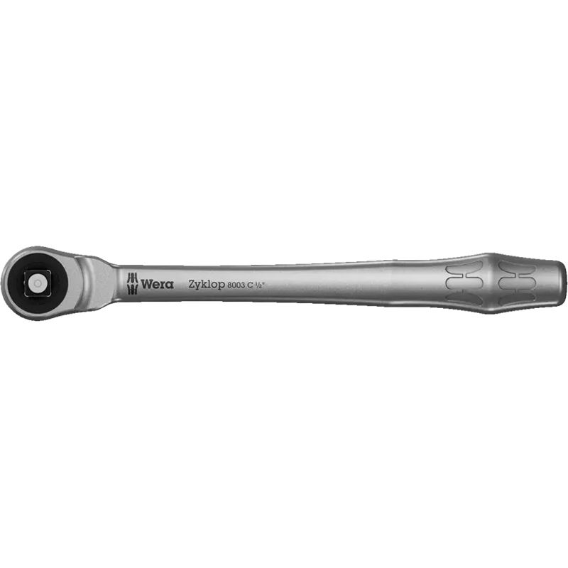 Wera Zyklop Metal-Knarre 8003 C (mit Durchsteckvierkant, 1/2")