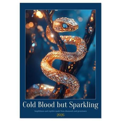 Cold Blood but Sparkeling (Wall Calendar 2026 DIN A2 portrait), CALVENDO 12 Month Wall Calendar